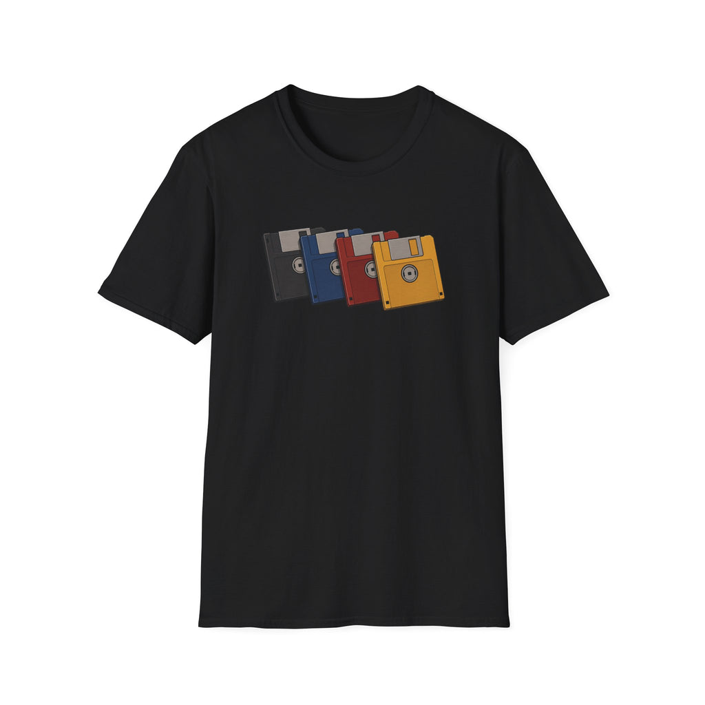 Four Floppy Disks T-Shirt