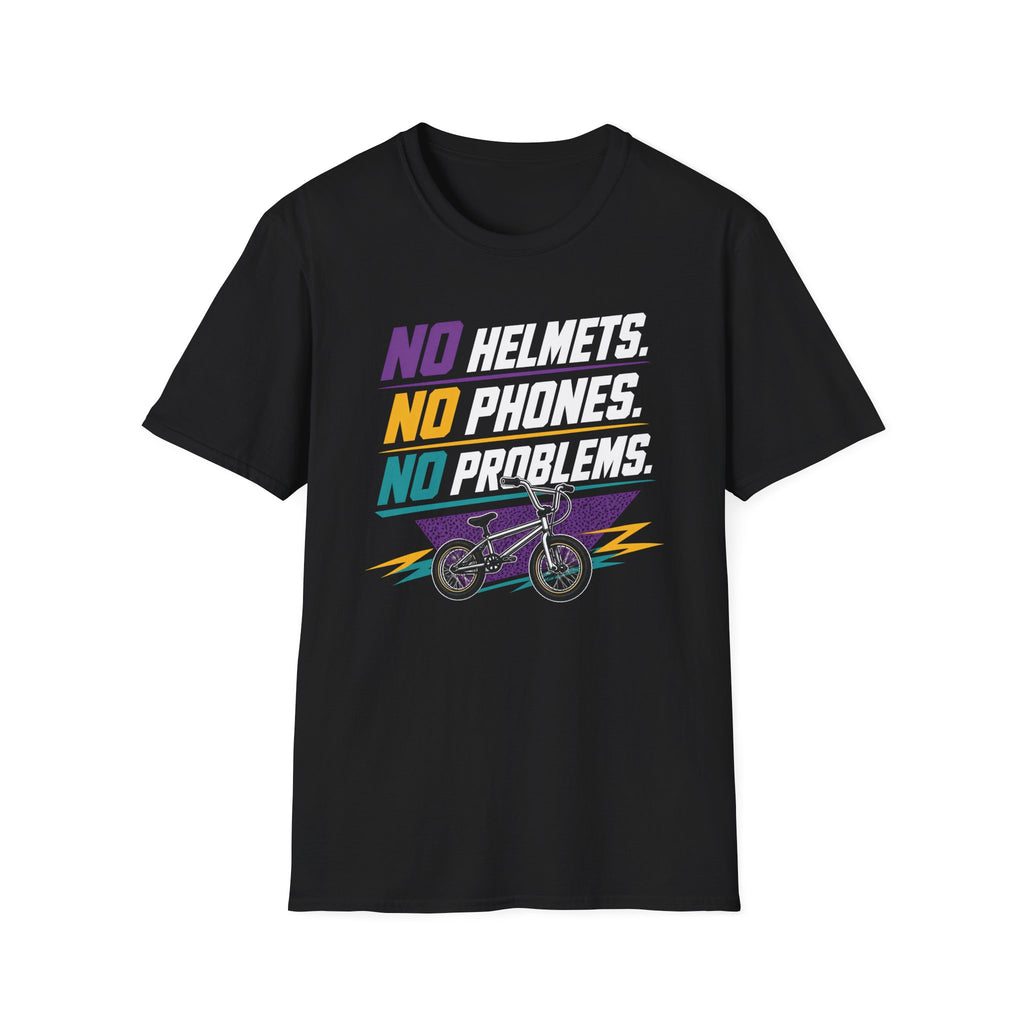 No Helmets No Phones T-Shirt