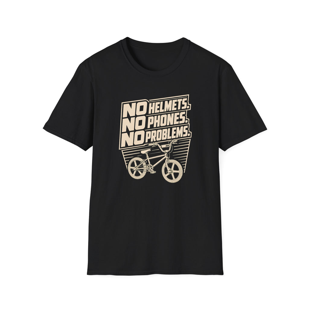 No Helmets No Phones T-Shirt