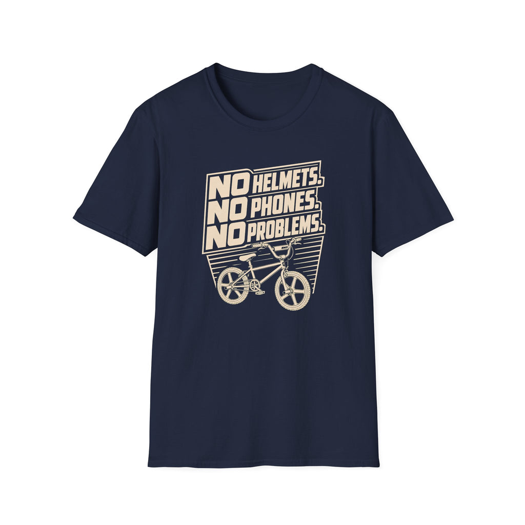 No Helmets No Phones T-Shirt