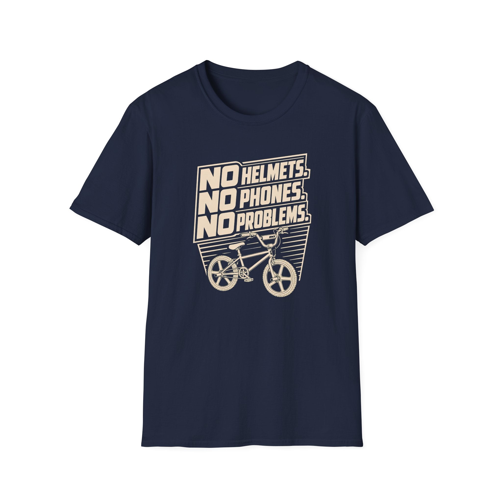 No Helmets No Phones T-Shirt