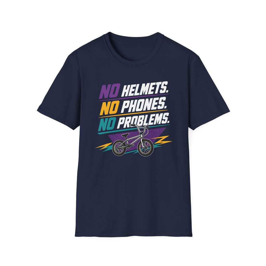 No Helmets No Phones T-Shirt
