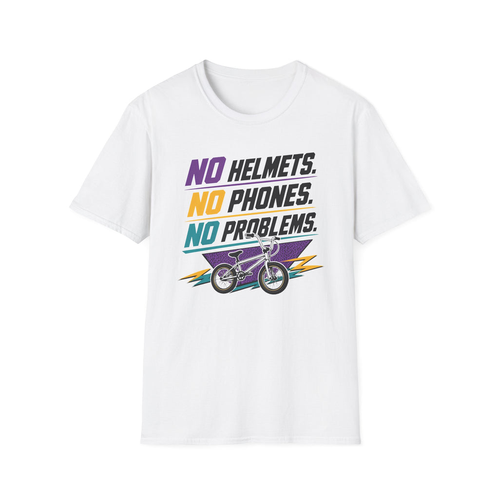 No Helmets No Phones T-Shirt