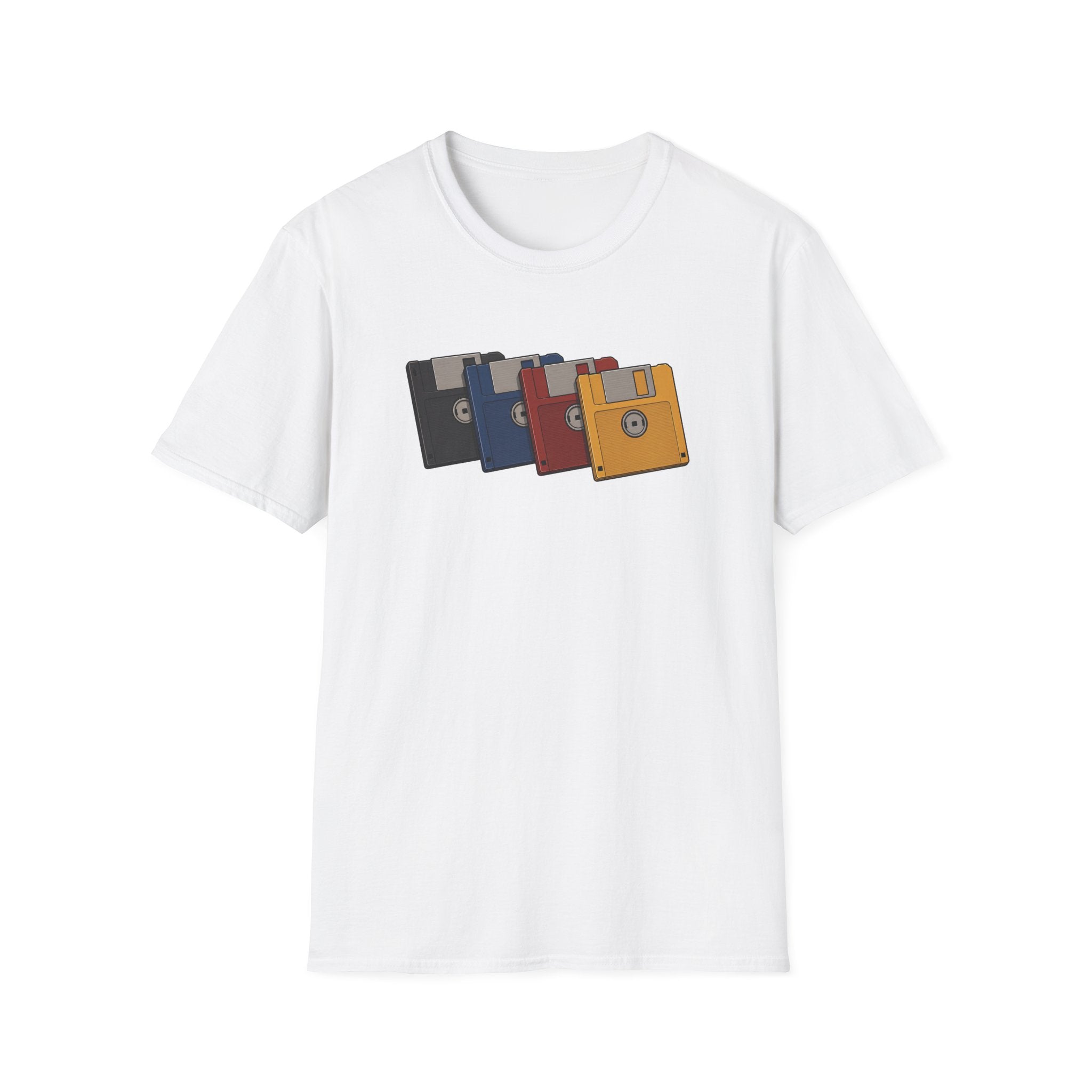 Four Floppy Disks T-Shirt