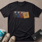4 Floppy Disk T-Shirt