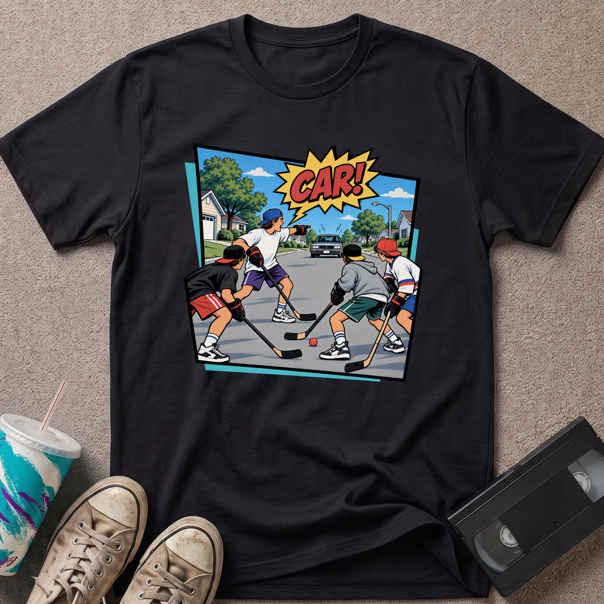 Kid Yells Car 2 T-Shirt