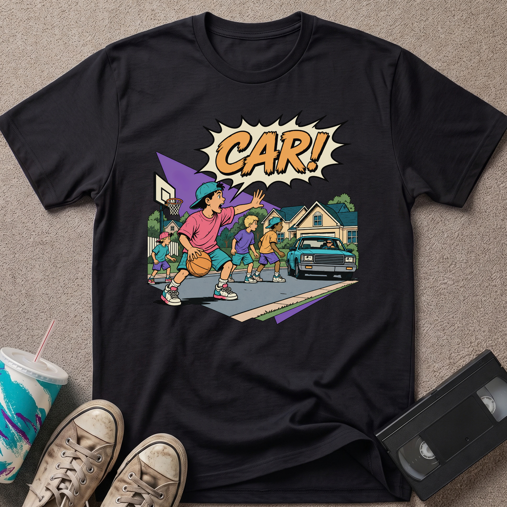 Kid Yells Car T-Shirt