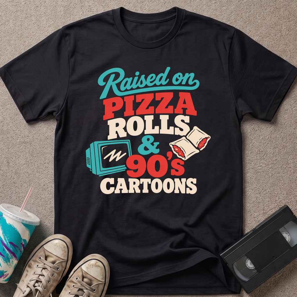 Raised on Pizza Rolls T-Shirt