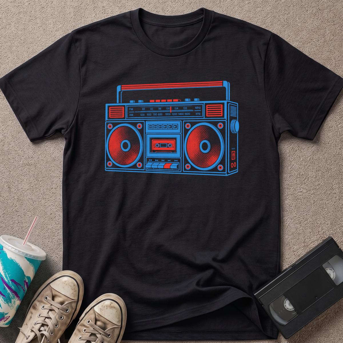 Retro Boombox T-Shirt