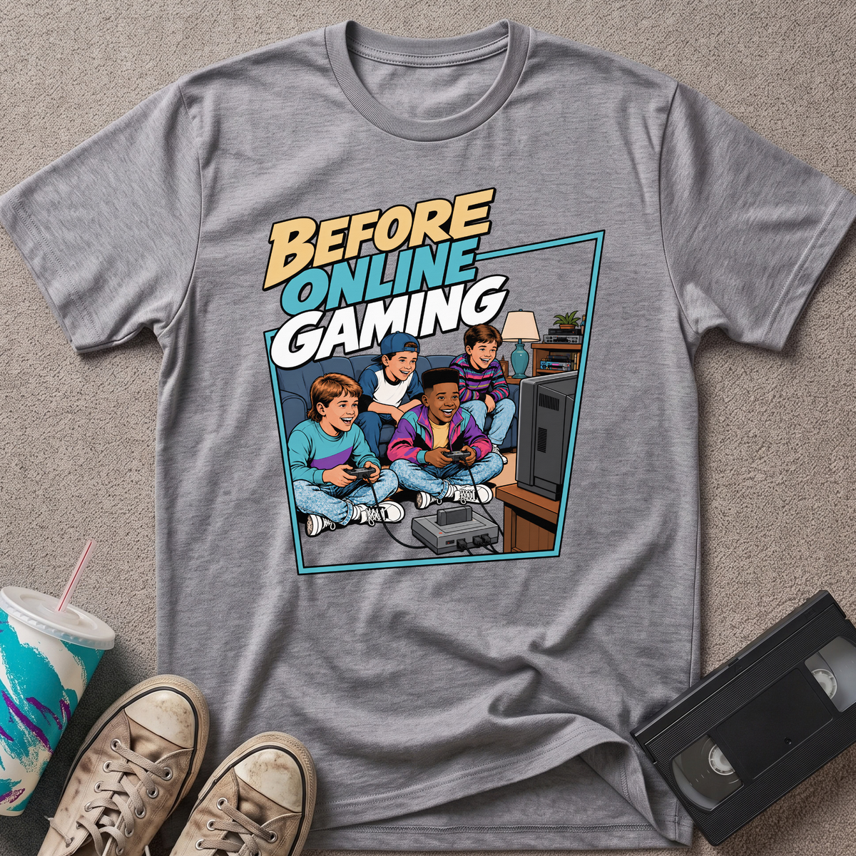 Before Online Gaming T-Shirt