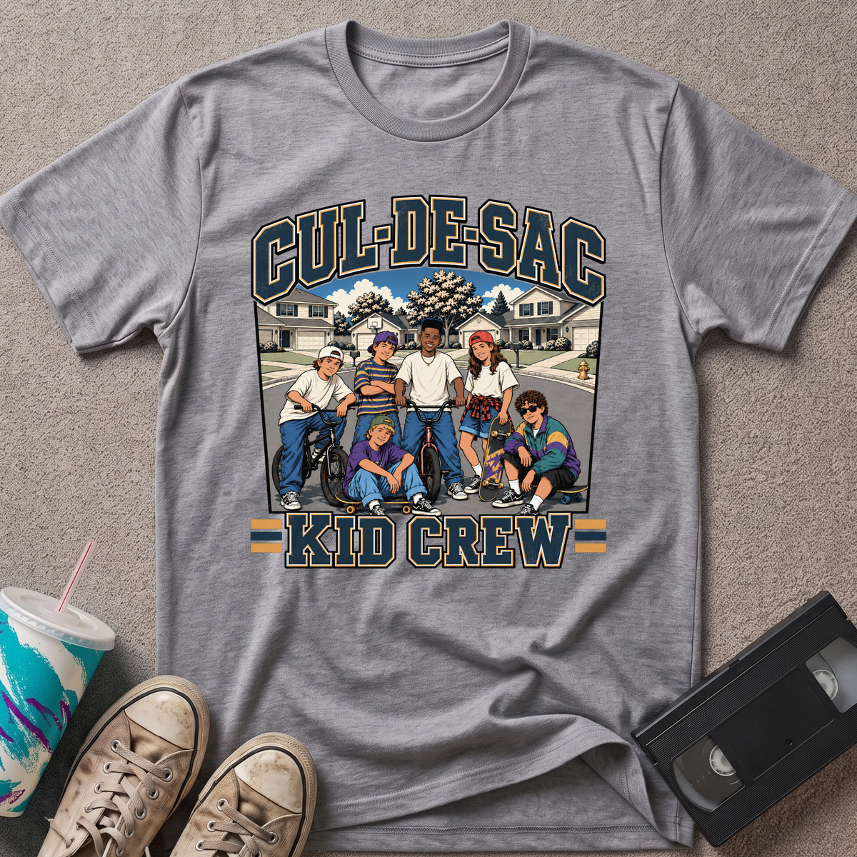 Cul-De-Sac Kid Crew T-Shirt