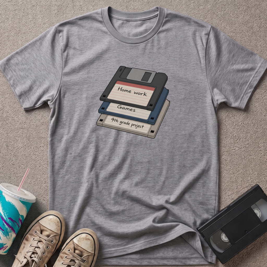 3 Floppy Disk T-Shirt