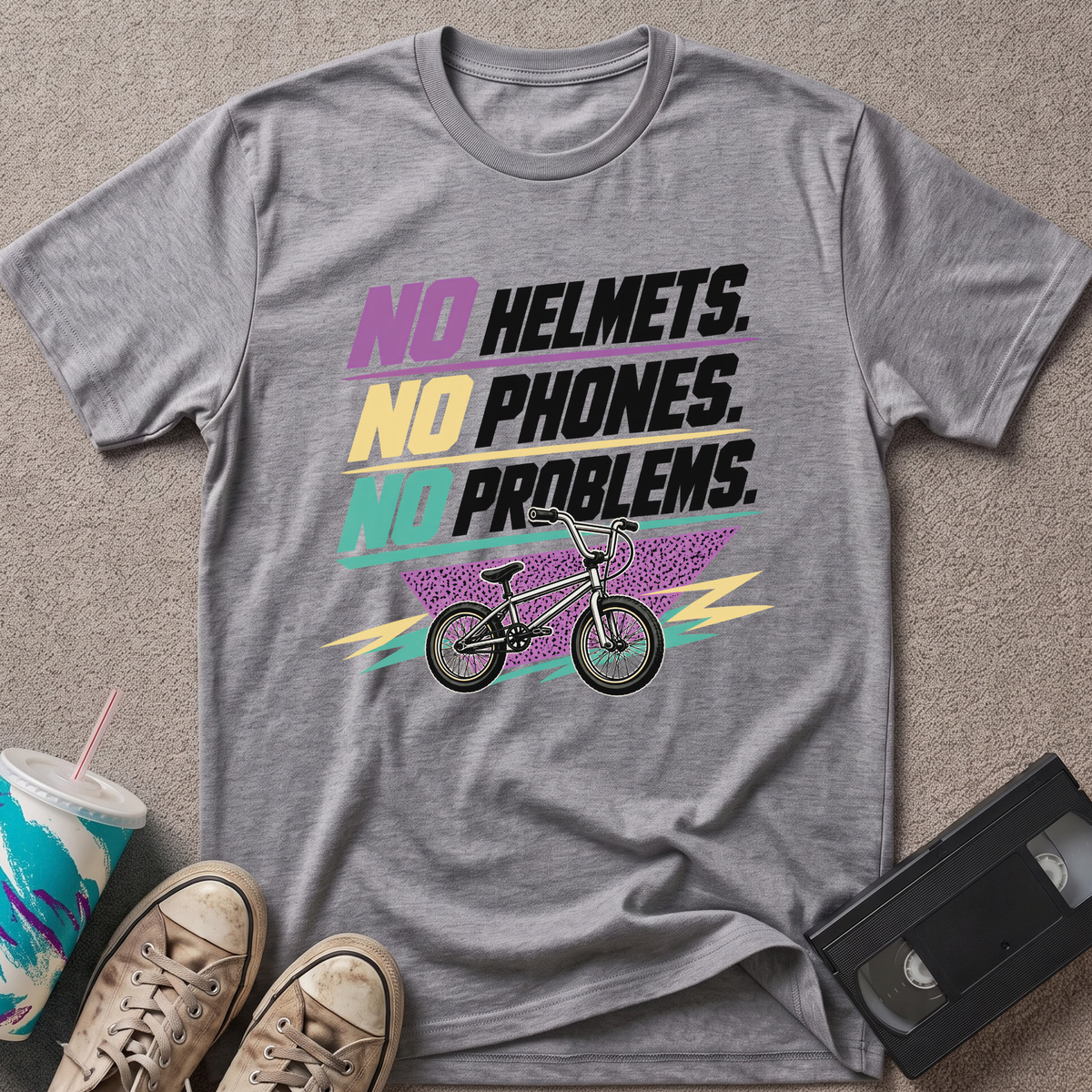 No Helmets T-Shirt