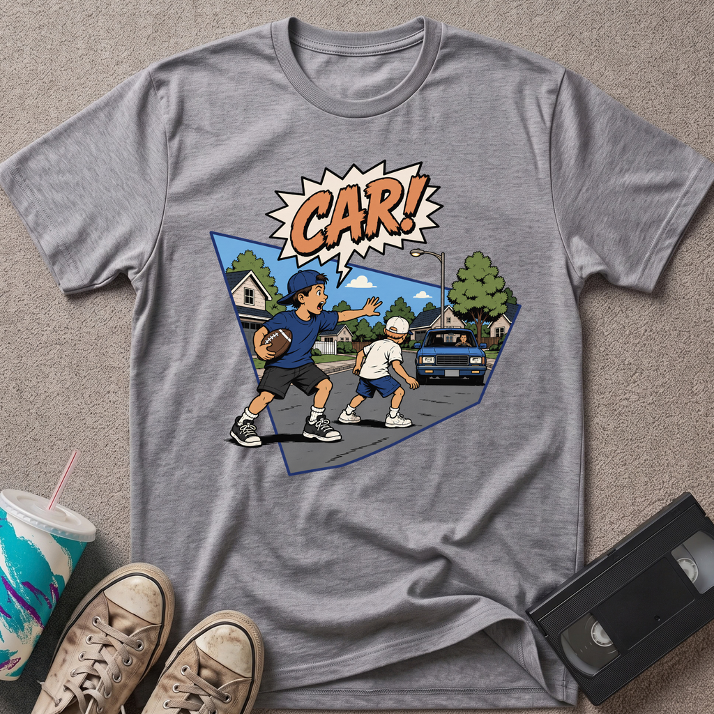 Kid Yells Car 4 T-Shirt