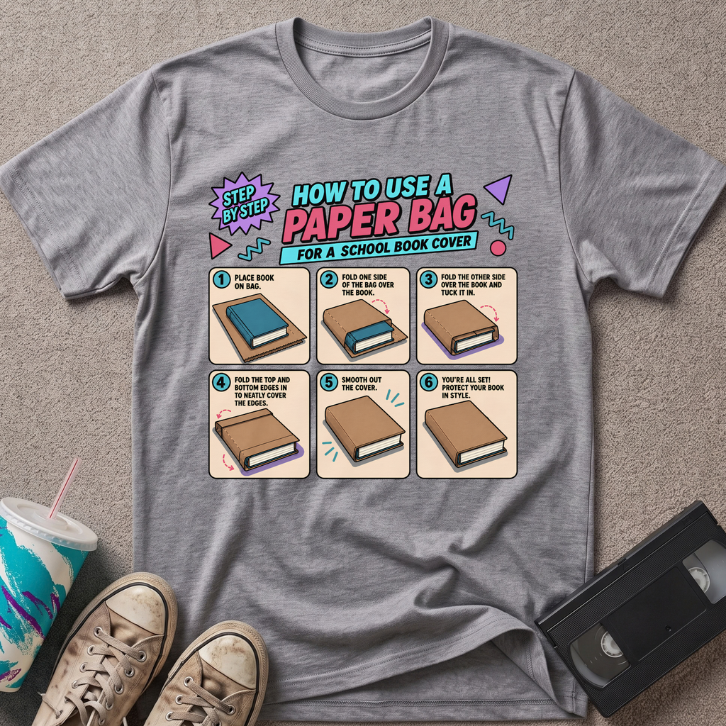 Paper Bag Book Cover T-Shirt