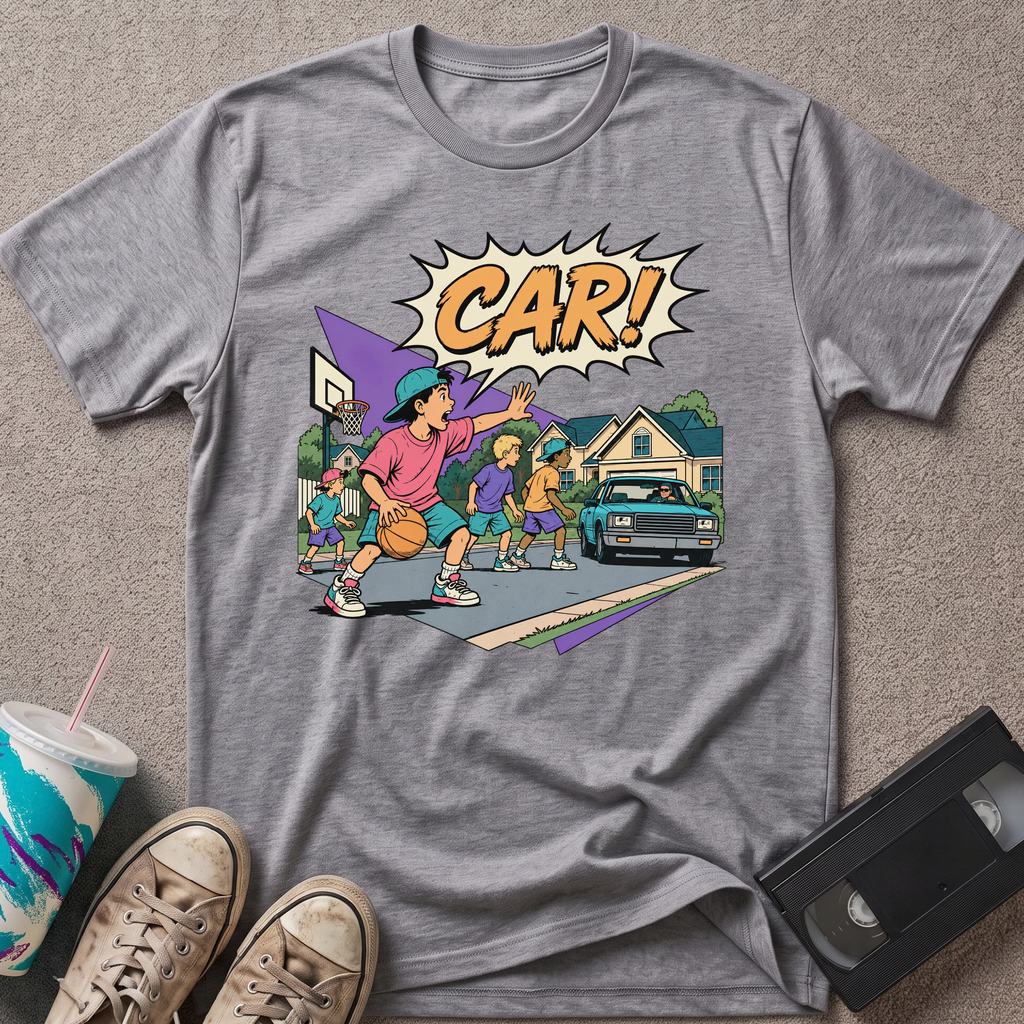 Kid Yells Car T-Shirt