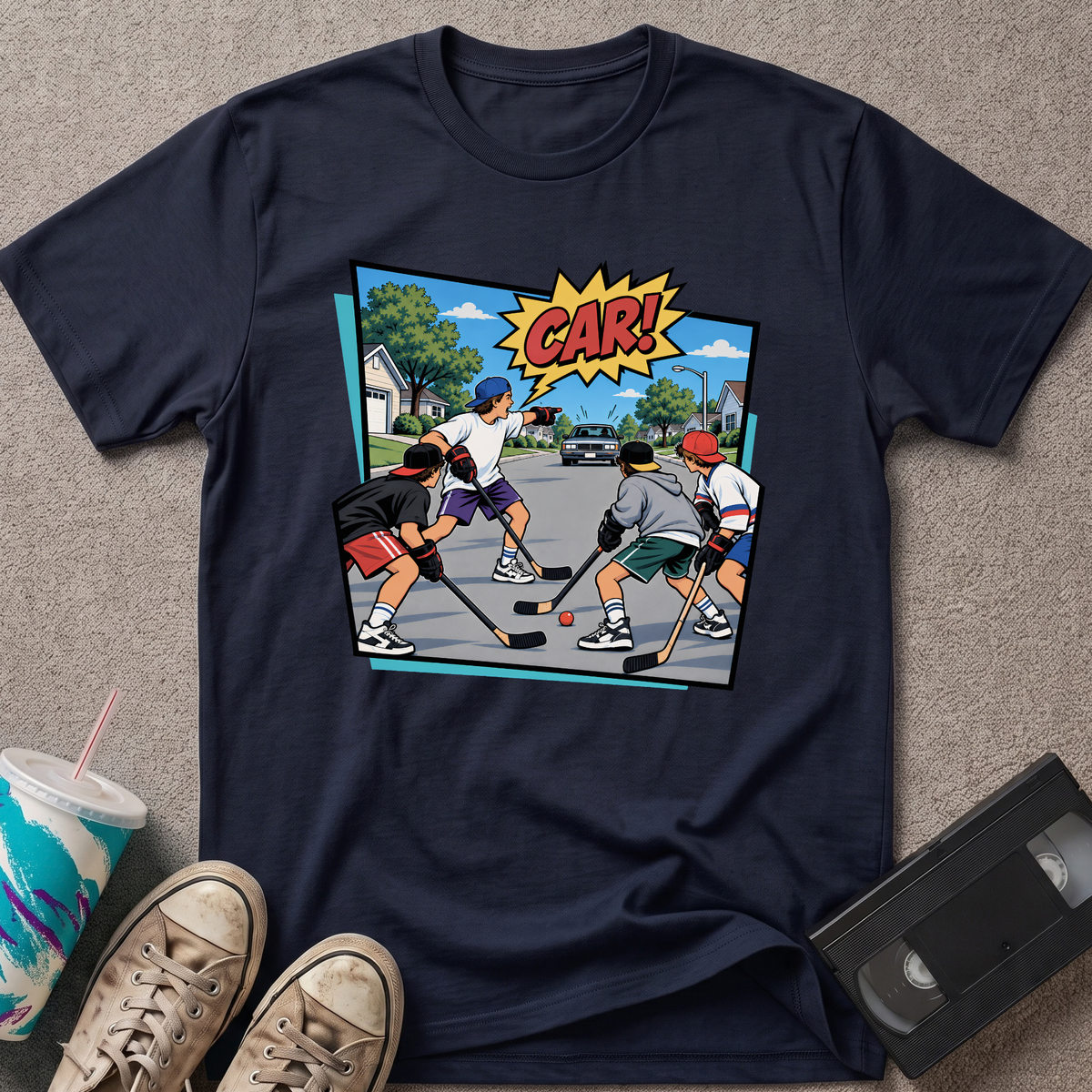 Kid Yells Car 2 T-Shirt