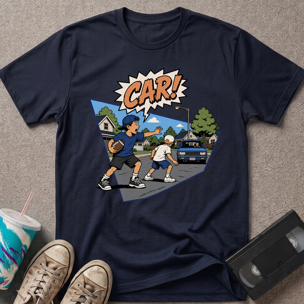 Kid Yells Car 4 T-Shirt