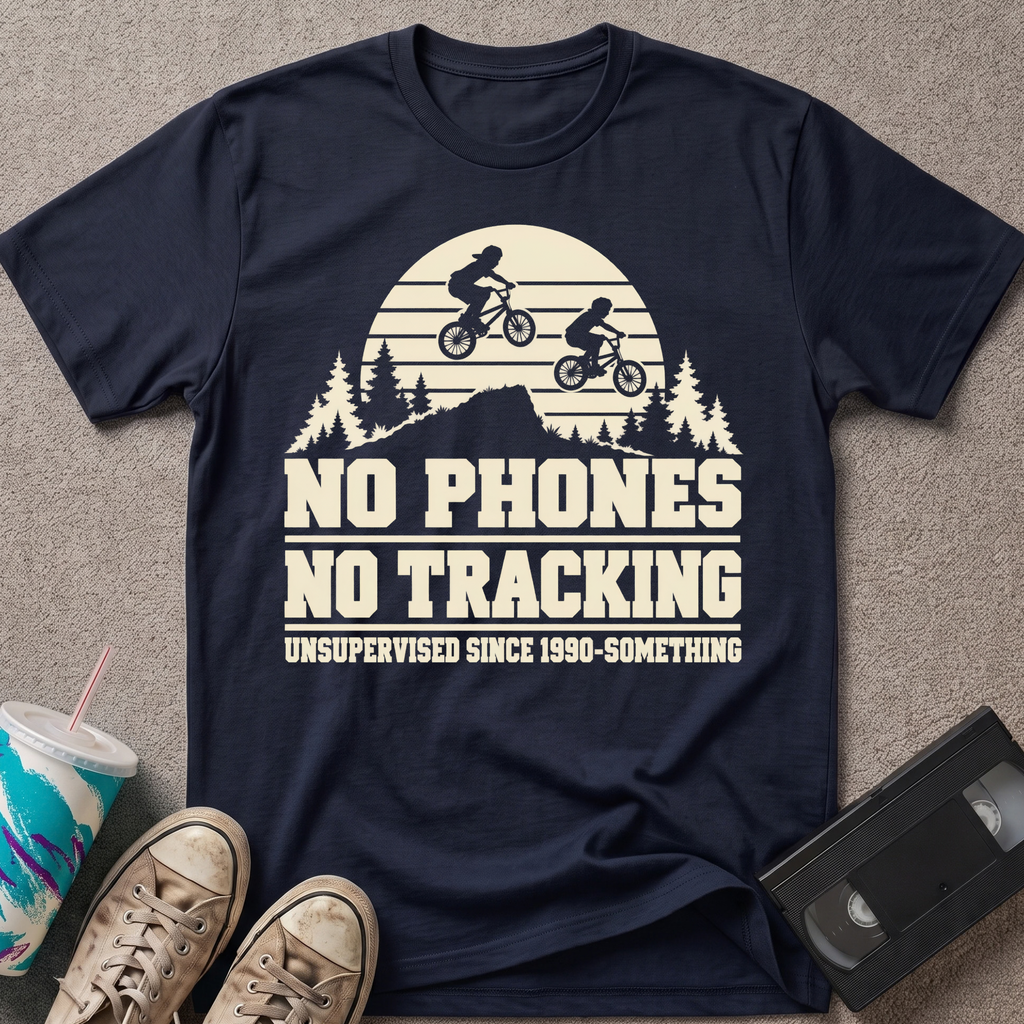 No Phones No Tracking T-Shirt