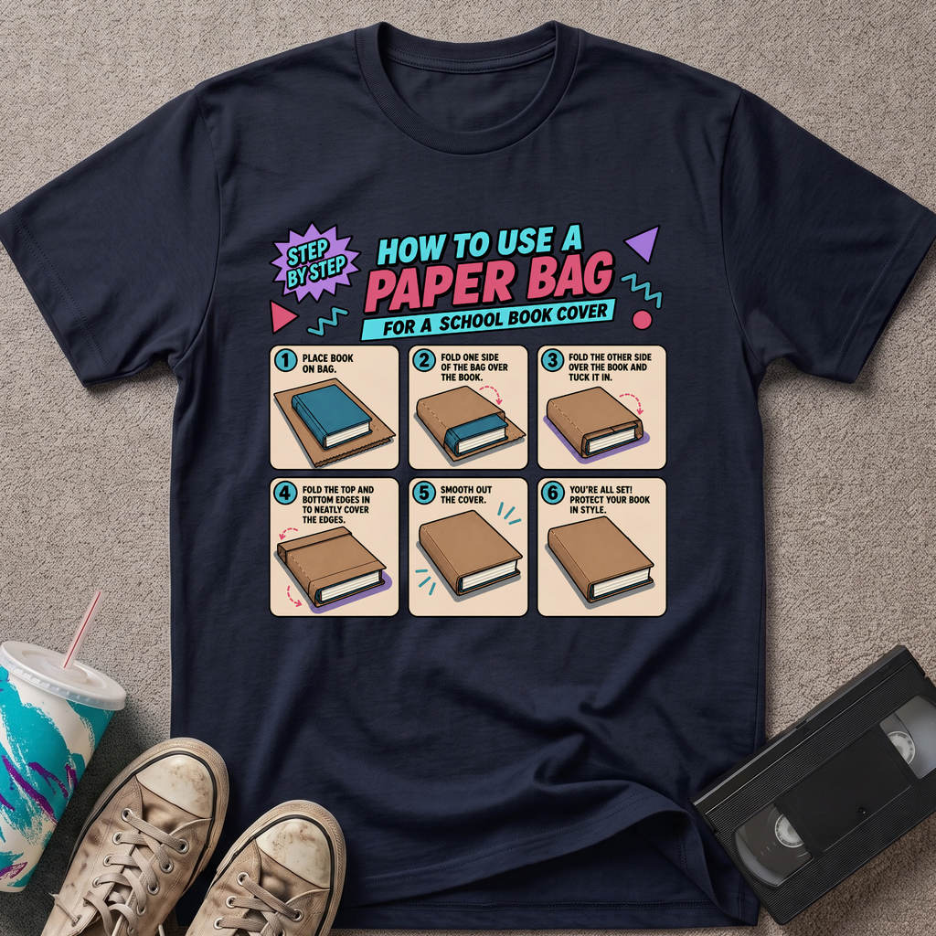Paper Bag Book Cover T-Shirt