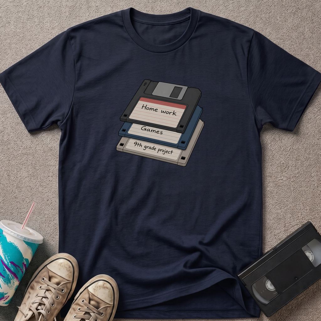 3 Floppy Disk T-Shirt