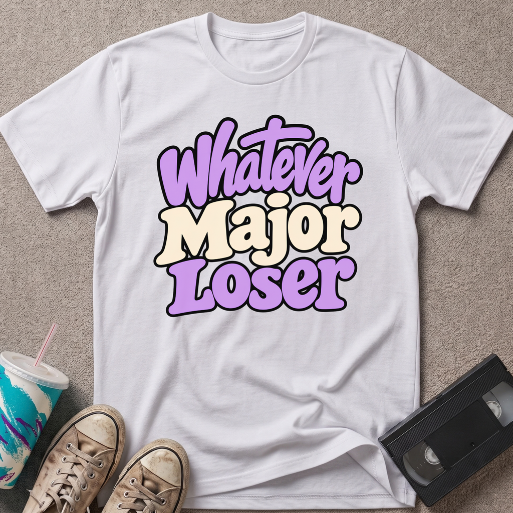 Whatever Major Loser T-Shirt
