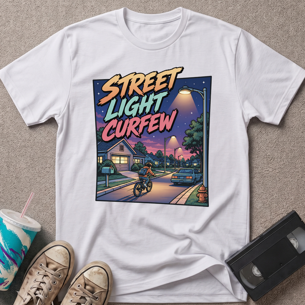 Street Light Curfew T-Shirt