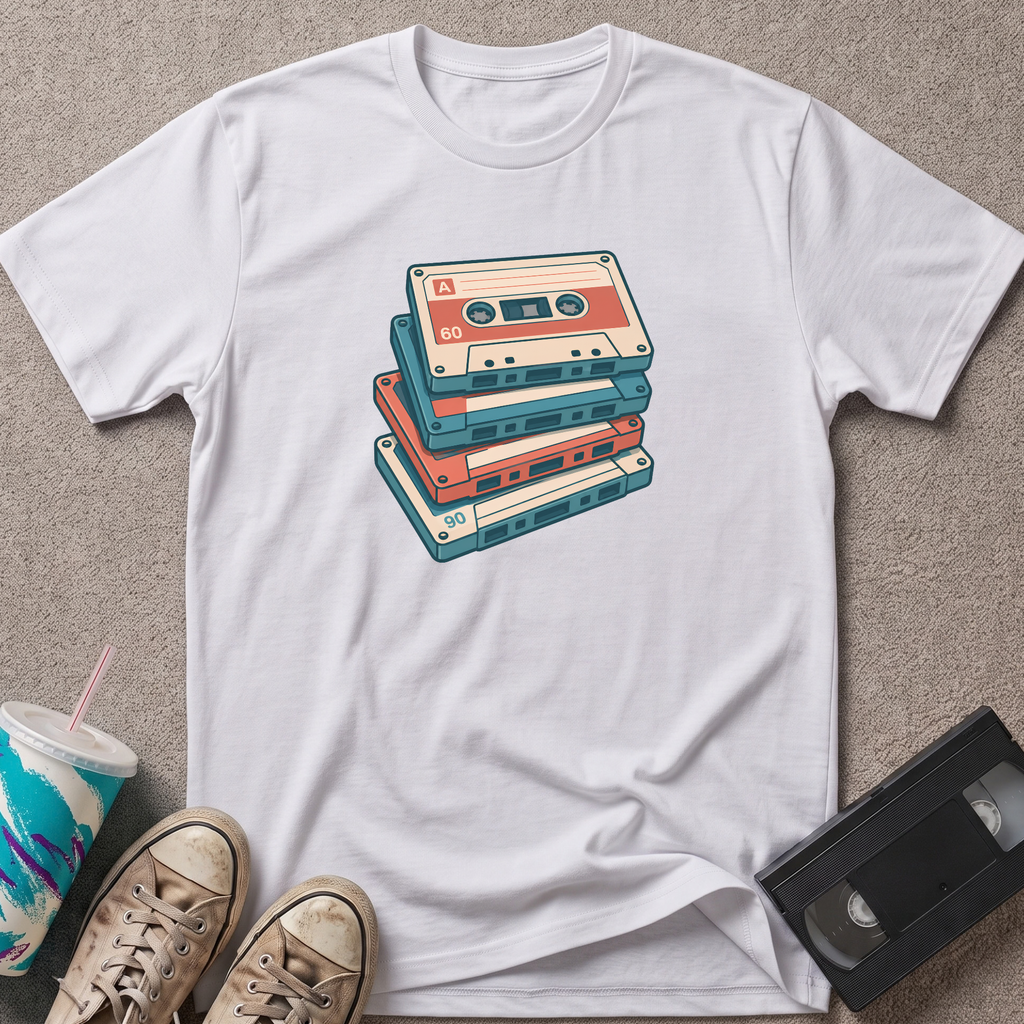 Stacked Cassettes T-Shirt