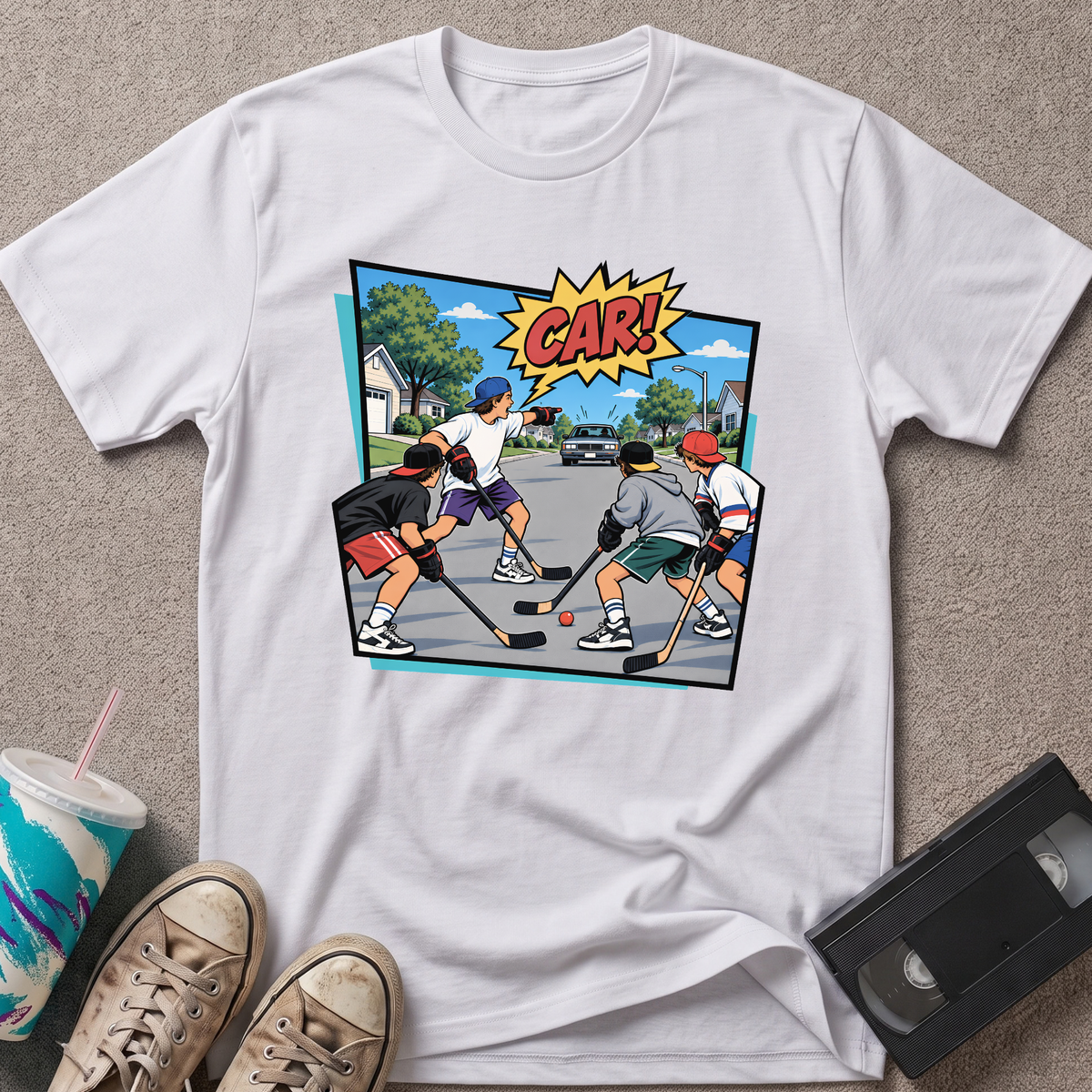Kid Yells Car 2 T-Shirt
