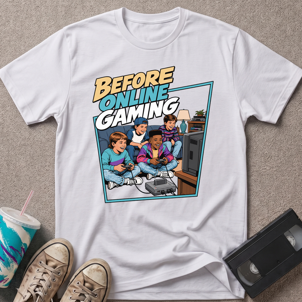 Before Online Gaming T-Shirt