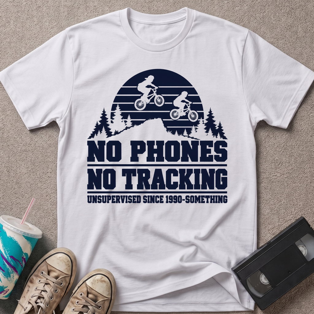 No Phones No Tracking T-Shirt